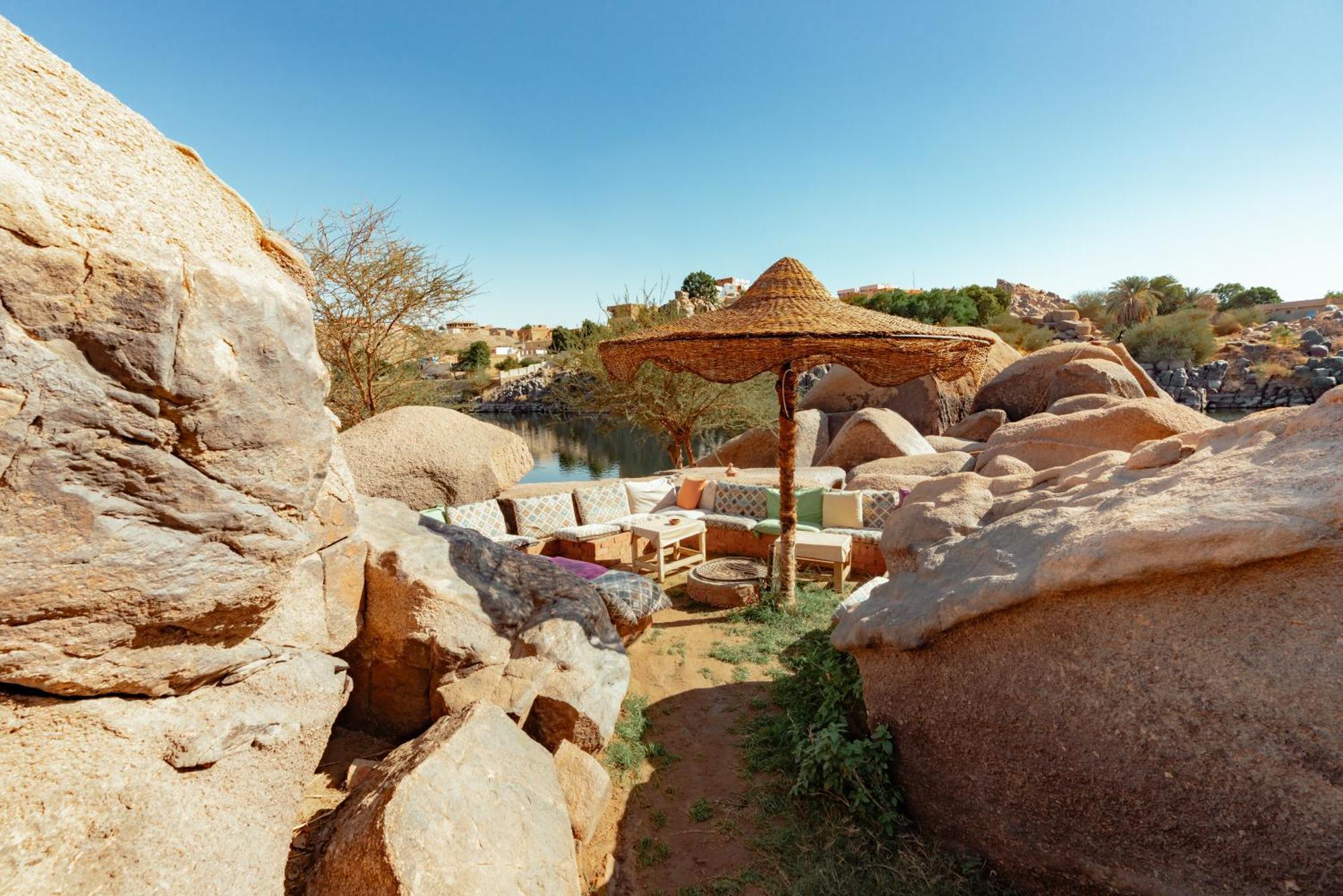 Krouma Camp & Ecolodge أسوان المظهر الخارجي الصورة