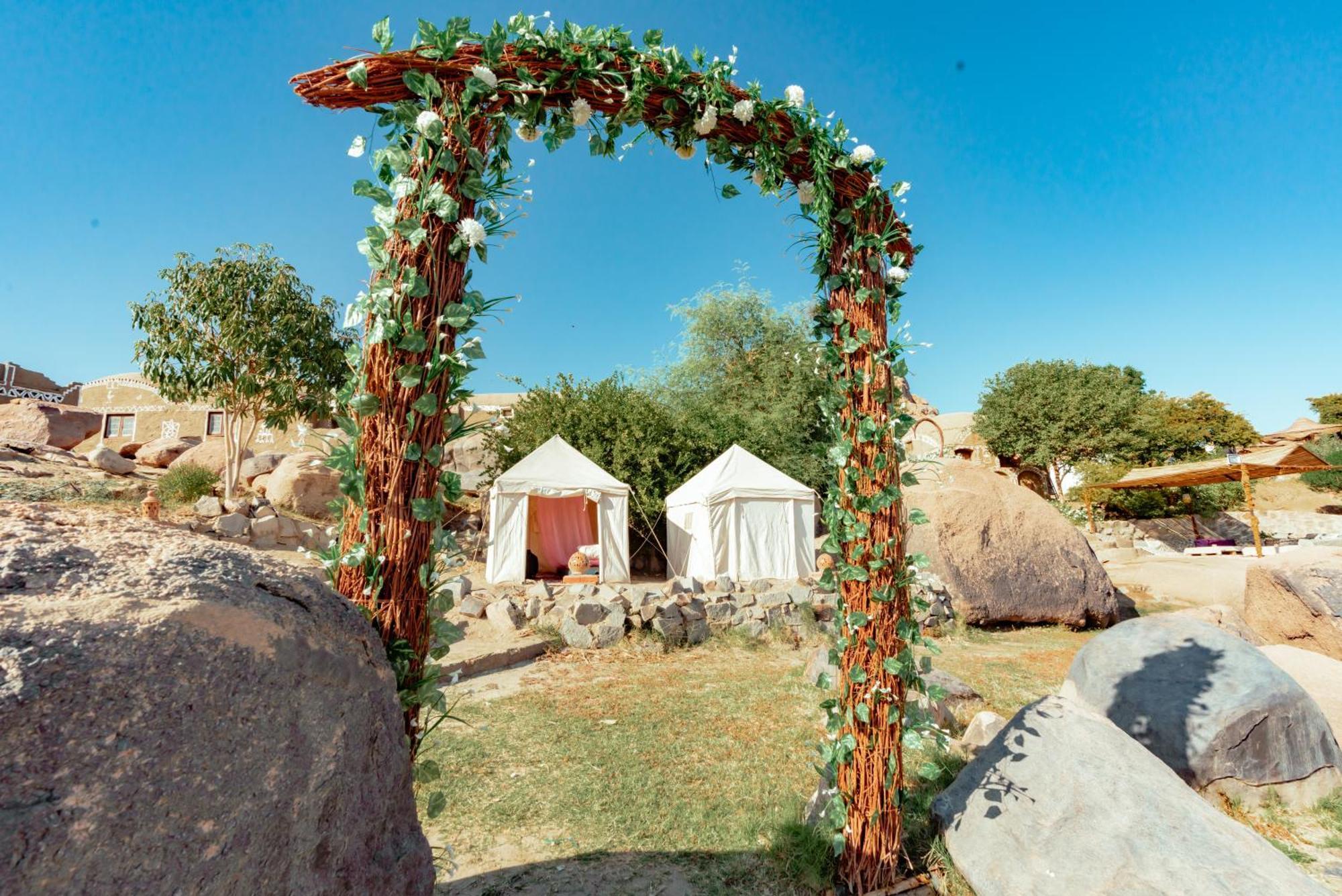 Krouma Camp & Ecolodge أسوان المظهر الخارجي الصورة