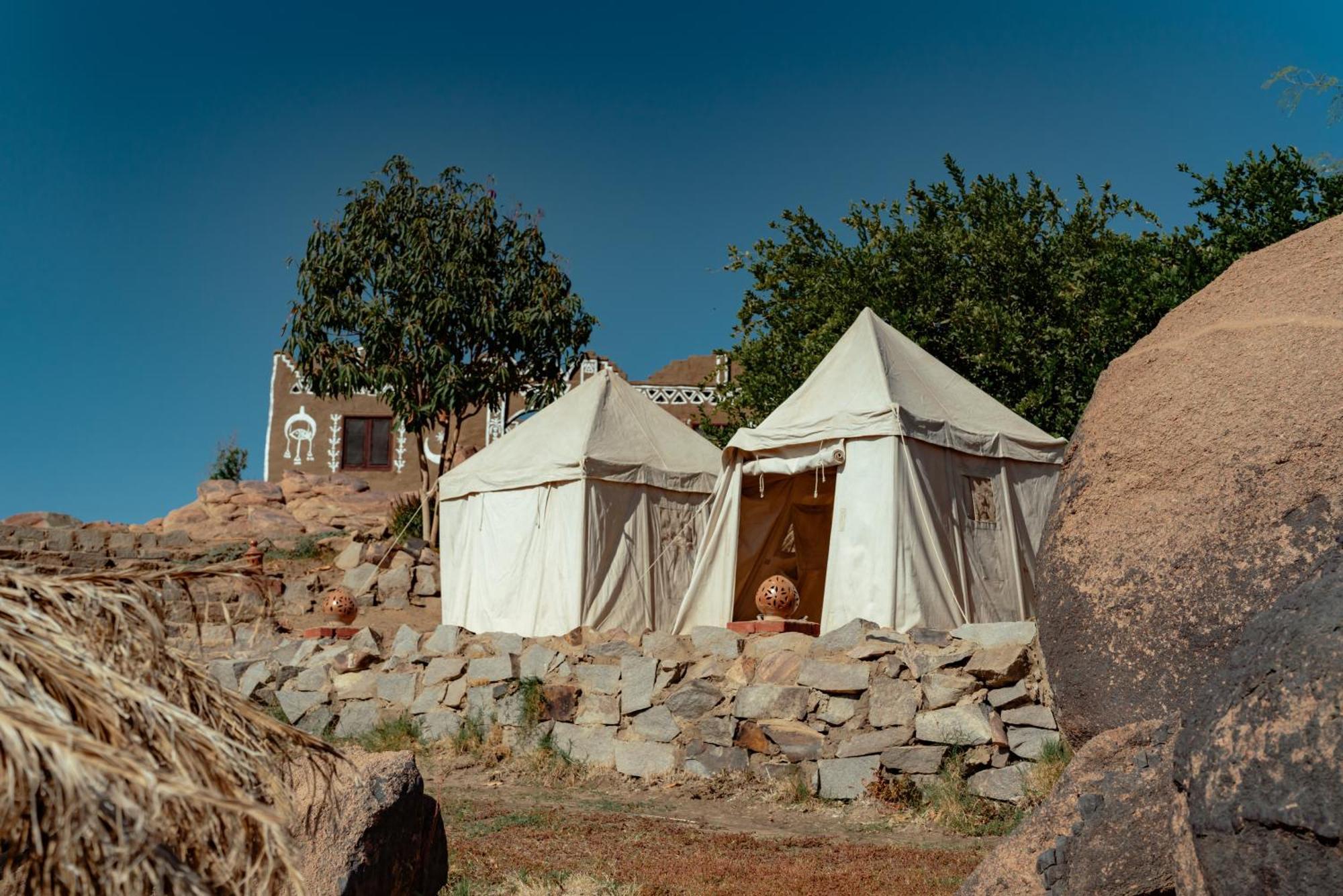 Krouma Camp & Ecolodge أسوان المظهر الخارجي الصورة