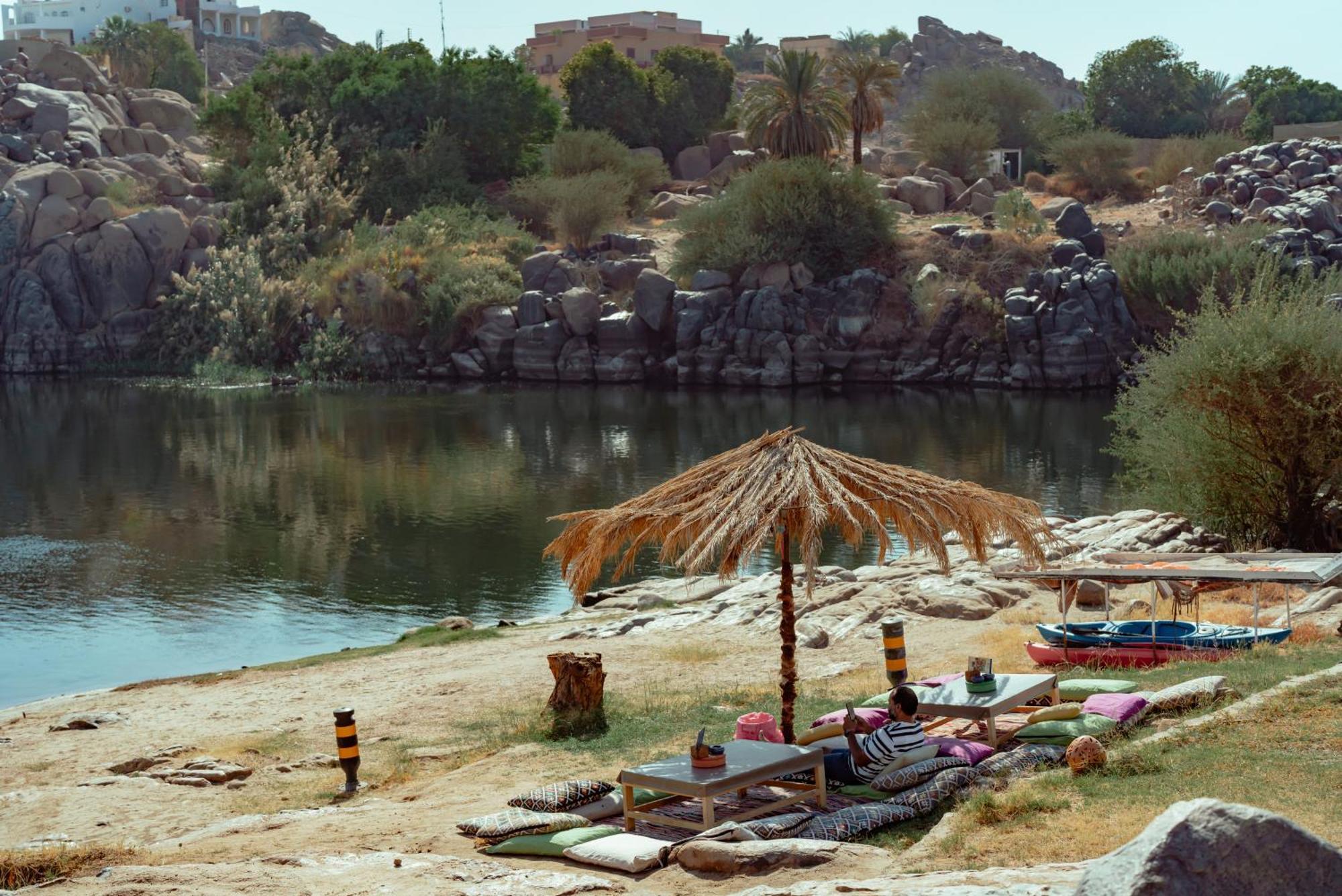 Krouma Camp & Ecolodge أسوان المظهر الخارجي الصورة