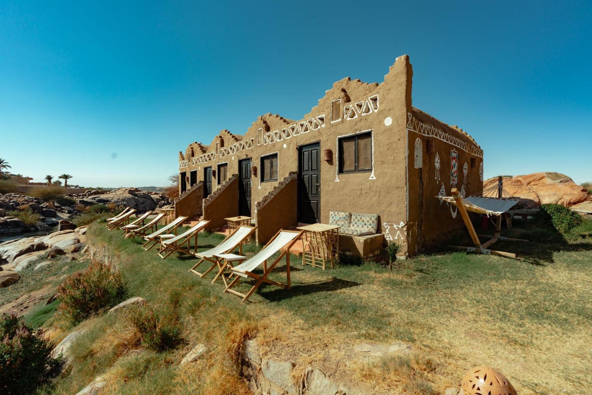 Krouma Camp & Ecolodge أسوان المظهر الخارجي الصورة