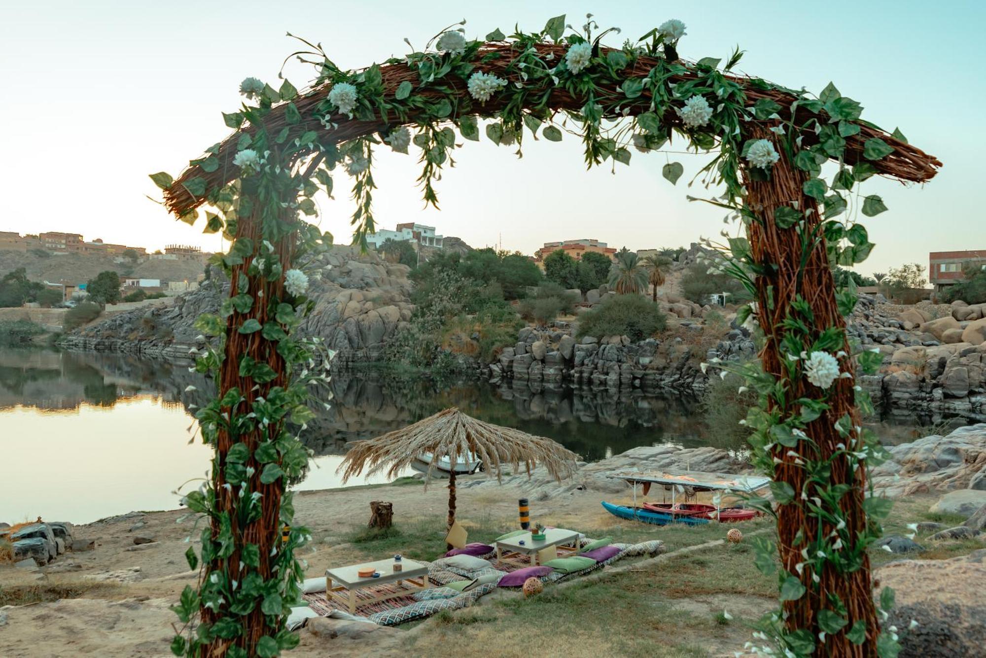 Krouma Camp & Ecolodge أسوان المظهر الخارجي الصورة