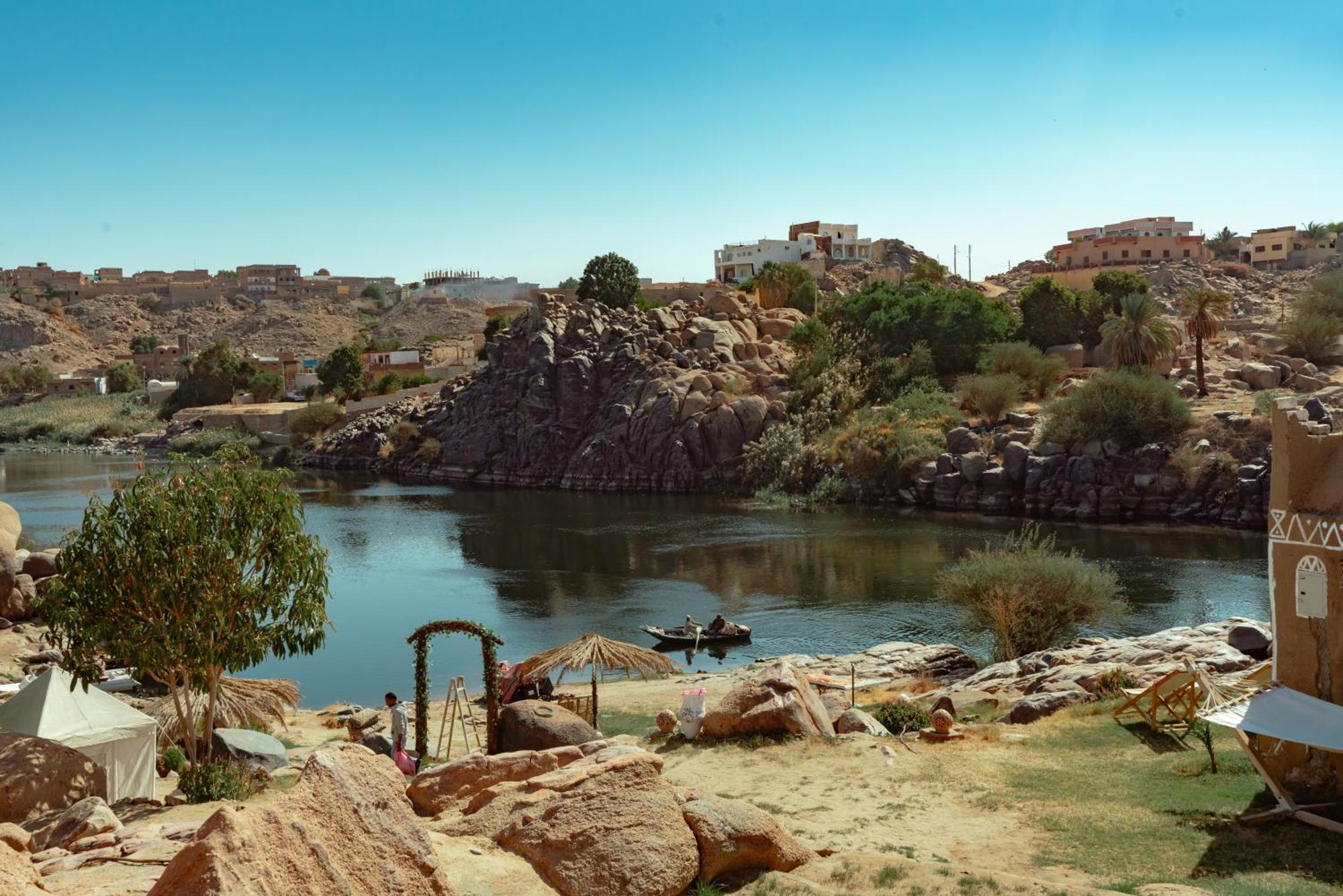 Krouma Camp & Ecolodge أسوان المظهر الخارجي الصورة